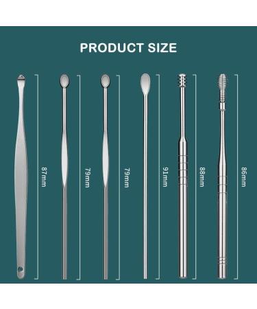 WNPXQNT Ear Wax Removal Tool Kit - 7/8pcs Earpick Sticks for Earwax Remover and Cleaning - Buy Online on SooperMarket.com