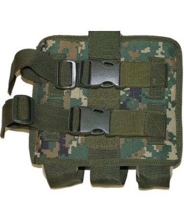 Ultimate Arms Gear Tactical Scenario Marpat Woodland Digital Camo Paintball Triple Pod Drop Leg Carrier - Buy Online on SooperMarket.com