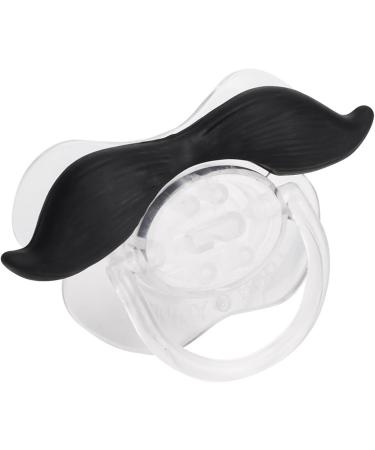 Cute Lip-Beard Pacifier | Eco-Friendly Silicone | Mini Wearable & Ergonomic Design | 7 Men Insulation Case - Buy Online on SooperMarket.com