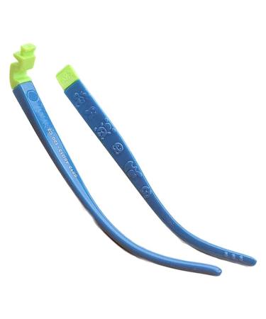 Ranara replacement glasses end tips glasses legs glasses accessories 1 pair of spare glasses for children silicone insert bayonet glasses frame spare parts blue