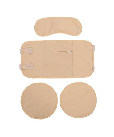 4PCs castor oil packages set adjust tapes prevent leakage washable reusable castor oil packaging aids for self-help when sleeping