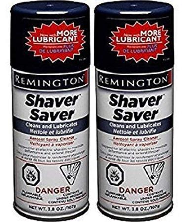 Remington SP-4 Shaver Saver Cleaner & Lubricant Spray 3.8 Ounce, 2 Cans