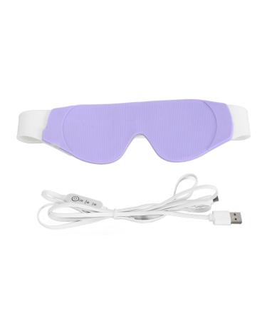 Silicone Heating Eye Cover Temperature Adjustable Customizable Temperature Settings USB Plug in Eye Shade with Ventilation Holes for Eye 360 Light Blocking