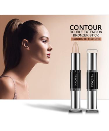 Mysense Double-Headed Highlight Contour Stick - 2 in 1 Face & Body Makeup for Shading, Highlighting, and Concealing - CS01 - Buy Online on SooperMarket.com