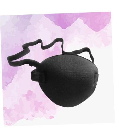 BCOATH 2pcs Lazy Eye Cover Eyepatch Pirate Eye Cover Adult Amblyopia Patches Pirate Cosplay Props Black - Buy Online on SooperMarket.com