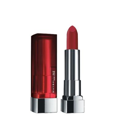 Maybelline Color Sensational Lipstick Lip Makeup Matte Finish Hydrating Lipstick Nude Pink Red Plum Lip Color Rich Ruby 1 Count