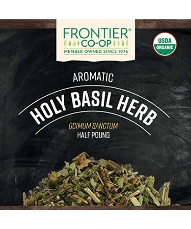 Frontier Co-op Organic Holy Basil (Tulsi) Herb 8oz - Premium Quality - Buy Online on SooperMarket.com