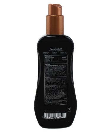 Australian Gold SPF 8 Spray Gel with Instant Bronzer 8oz (235ml) - Pack of 3 - Buy Online on SooperMarket.com