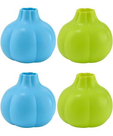 UPKOCH Garlic Peeling Machine 4 Pack Silicone Garlic Peelers Garlic Skin Remover Garlic Peel Tool Garlic Roller Silicone for Garlic Rubber Garlic - Buy Online on SooperMarket.com