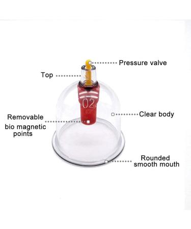 Cupping Therapy Set 32 Therapy Cups Cupping Set with Pump Professional Chinese Acupoint Cupping Therapy Sets Hijama for Cupping Massage Muscle & Joints - Buy Online on SooperMarket.com