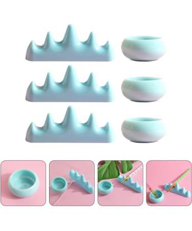 FOMIYES 5 Sets Nail Art Brush Cup Nail Art Supplies Nail Pens Makeup Brush Organizer Sponge Holder Soak Off Bowl Nail Art Cups Makeup Brush Holders for Vanity Manicure Accessories Plastic - Buy Online on SooperMarket.com