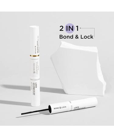 BEYELIAN Lash Bond and Seal Cluster Lash Glue | Latex-Free, Super Strong Hold | DIY Individual Cluster Lashes | 48-Hour Aftercare Sealant | Mascara Wand Included | 1 Count - Buy Online on SooperMarket.com