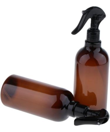 Buy Sgersten 2 x 500ml Empty Amber Spray Bottles for Essential Oils & Aromatherapy - Durable Plastic | International Shipping - Buy Online on SooperMarket.com