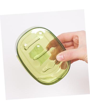 Ciieeo 2pcs Soap Dish Holder Soap Container Soap Box Portable - Buy Online on SooperMarket.com