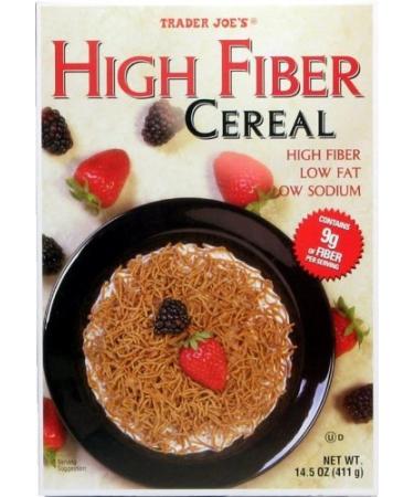 Trader Joe's High Fiber Cereal 14.5 oz (2 PACK)