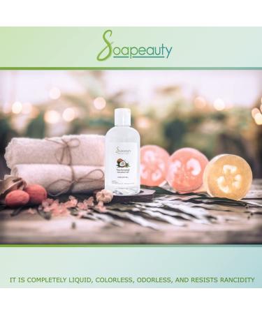 Organic Fractionated Coconut Oil 2lbs | 100% Natural for Face, Skin, Hair | Perfect for Essential Oils and Soap Making - Buy Online on SooperMarket.com