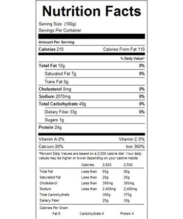 Jellybean Foods Black Onyx Baking Cocoa Powder - 1 Lb - Rich Flavor & Quality - Buy Online on SooperMarket.com