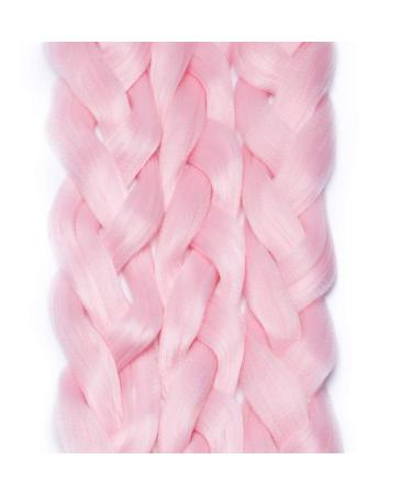 Tess 41 Jumbo Braids - Synthetic Crochet Hair Extensions 3PCs 165g - Pink 104cm - International Shipping Available - Buy Online on SooperMarket.com