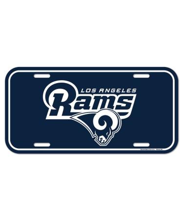 WinCraft NFL License Plate St. Louis Rams