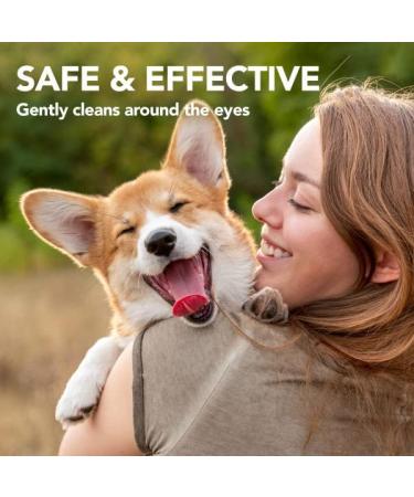 Buy Vets Best Dog Eye Wipes - 100 Pieces | Gentle Care for Your Dog's Eyes | International Shipping Available - Buy Online on SooperMarket.com
