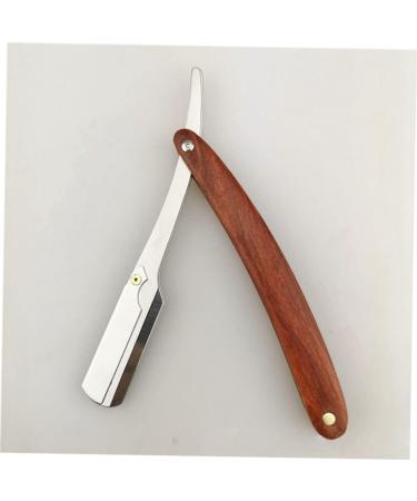 Premium Hapinary Flacberator 2ST Men's Razor Set - Professional Straight Handheld Razor & Old-Fashioned Bamboo Shave - 2 Pcs for Ultimate Grooming - Buy Online on SooperMarket.com