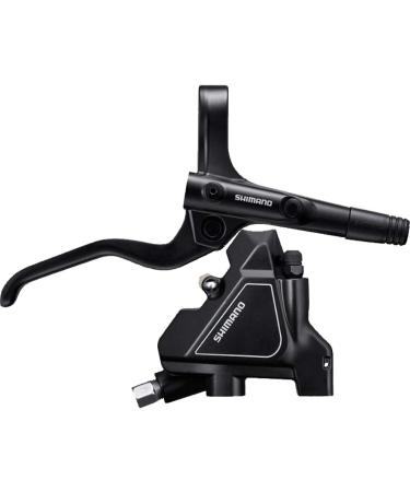Shimano Altus BL-MT201/BR-UR300 Disc Brake and Lever - Rear, Hydraulic, Flat Mount, Resin Pads, Black
