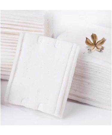Momoup Organic Cotton Sheets CottonSeed Makeup Pads 200 Pieces/Bag 100% Organic Cotton Unbleached (1# CottonSeed Makeup Pad - 200 Pieces/Bag) - Buy Online on SooperMarket.com