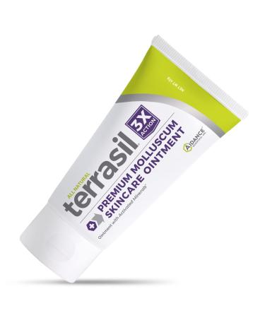 Terrasil Molluscum Contagiosum Skincare Ointment for Symptom Relief Including Inflammation and Itch Molluscum skin care products All Natural Formula Skin Care Products Safe for Children 45g