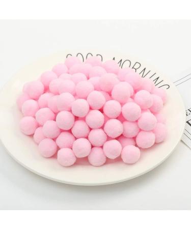 100pcs 1 inch Mix Color Craft Pom Poms Balls for DIY Crafts & Party Decorations - Buy Online on SooperMarket.com