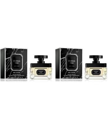 GUESS UOMO Eau de Toilette 1.0 Fl Oz (Pack of 2) Eau de Toilette 1 Fl Oz (Pack of 2)