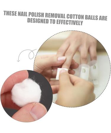 NOLITOY Organic Cotton Balls for Nail Care | 3 Manicure Tools & Pet Care | Bulk Cotton Balls for Nail Polish Remover - Buy Online on SooperMarket.com