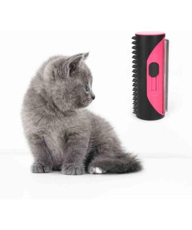 3-in-1 Undercoat Hair Brush Reusable Pet Hair Remover Deshedding Trimmer Tool Pet hair Grooming Comb Fur care dog brush Depilatory Roller for Dogs Cats and all pet hair types. yellow - Buy Online on SooperMarket.com