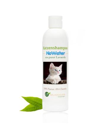 Catshampoo Nowater |Bio |Gentle care without rinsing chemistry & soap |For water -shy and sensitive catsWith Lavaerde 250 ml