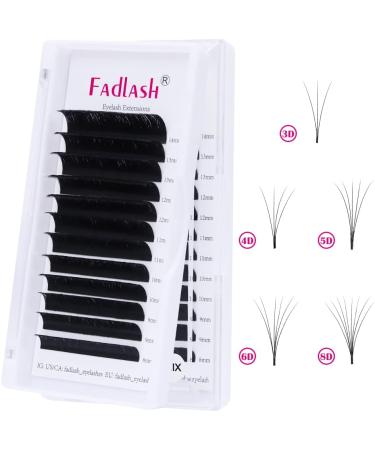 FADLASH Easy Fan Lashes J Curl 0.05 8-14mm Mixed Length Russian Eyelash Extensions - Buy Online on SooperMarket.com