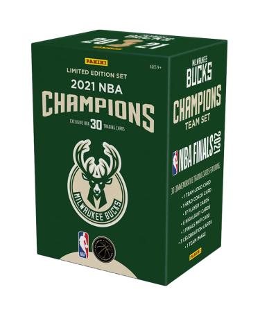 2020-21 Panini Milwaukee Bucks 2021 NBA Champions Limited Edition Set - Unopened Blaster Box