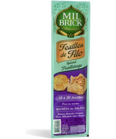 Mil Brick Feuilles de Brick Rolls 180g x 15 - Buy Online on SooperMarket.com