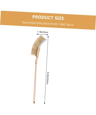 PRETYZOOM 1 Set Bird Cage Cleaning Brush Metal Cleaner Bird Brush Cleaning Bird Cage Accessories Bird Supplies 24X3X2CM As Shown - Buy Online on SooperMarket.com