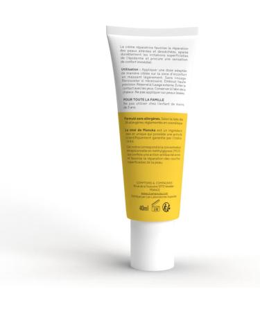 CicaManuka Repairing Cream 40% of Manuka Honey IAA 10+ Organic 40ml - Buy Online on SooperMarket.com