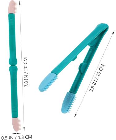Kisangel 2pcs Eye Gum Cleaner Tear Marks Brush for Dogs Toallitas Desmaquillantes Pet Comb Dog Eye Cleaner Pp 10.00X3.20X1.00CM Assorted Color - Buy Online on SooperMarket.com