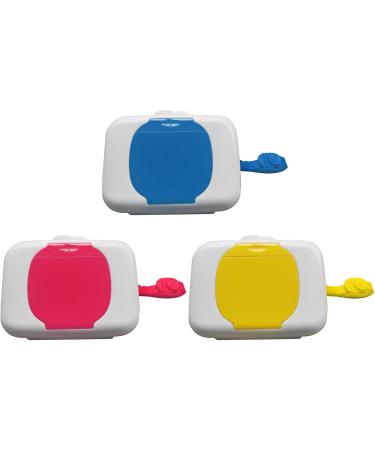 Hand Mouth Wet Wipe Box Portable Refillable Baby Wipes Dispenser Holder Wipes Carrying Cases for Travel Tissue Box Red - Buy Online on SooperMarket.com