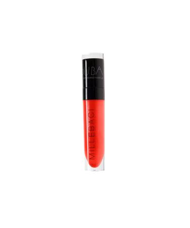 NOUBA Lip Gloss Millebaci n 8-Coral Red 6 ml (1 pack)