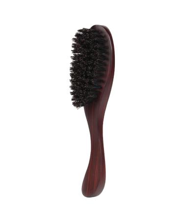 Beard brush for men beard brush smooth back brush with natural wild boar bristles multi-purpose hairstyling brushes suitable for beard oils and balm beard and hair care for men Aznever