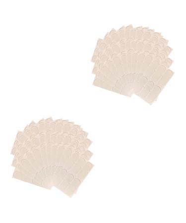 FOMIYES 120 Pcs Ear Stickers Correction Stickers Corrector De Ojeras Vertical Ear Stickers Earlobe Support Stickers Instant Correction for Prominent Ears Cosmetics Ear Patch Women Ear Tape Whitex2pcs 4x16cmx2pcs