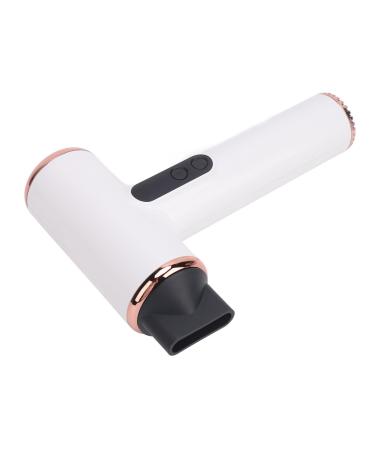 Hair Dryer with 15000mAh Battery Digital Display Hair Dryer Hair Dryer Small Hair Dryer for Travel and Outdoor Activities Silver Grey