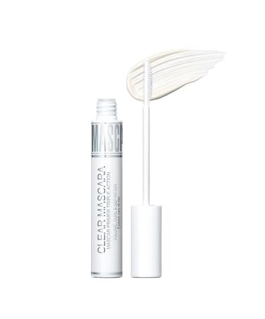WALULAN Eyelash Lash Primer Waterproof and Sweatproof Natural Lash Defining Mascara White Volume and Length Clear Primer Mascara Clear White