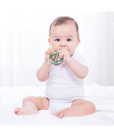 Safe Silicone Baby Toys | Grasping Toy & Teething Ring - BPA-Free Clay - Buy Online on SooperMarket.com