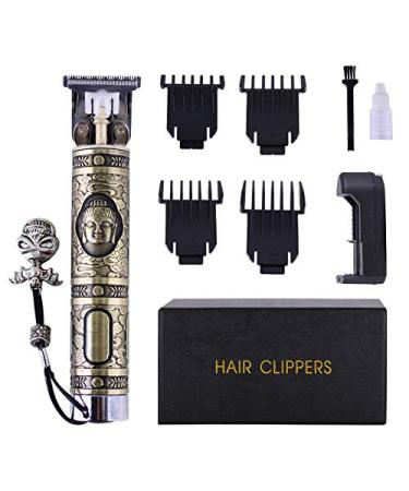 suoera Electric Pro for T- Trimmer Men Hair Clipper Carving Carbon Fiber Metal Hair Cutter for Men