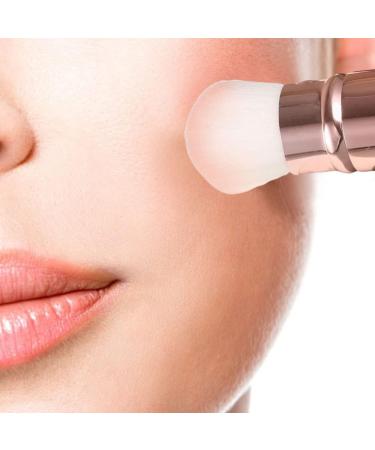 Retractable Makeup Brush Portable Face Blush Powder Brush Makeup Tool for Travel - Buy Online on SooperMarket.com