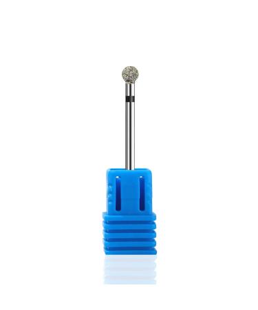 BNG Cuticle Efile Bits Nail Drill Diamond Nail File Ball Drill Bit Cuticle Cleaner Burr Tool for Electric Drill Machine Manicure Pedicure Polishing Kit