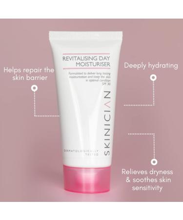 Revitalising Anti Aging Face Cream Moisturiser For Women - Salon Professional Skincare with Vitamin E + Anti Wrinkle Hydrating Day Cream - Lightweight SPF30 Cream For Normal & Sensitive Skin (50ml) - Buy Online on SooperMarket.com